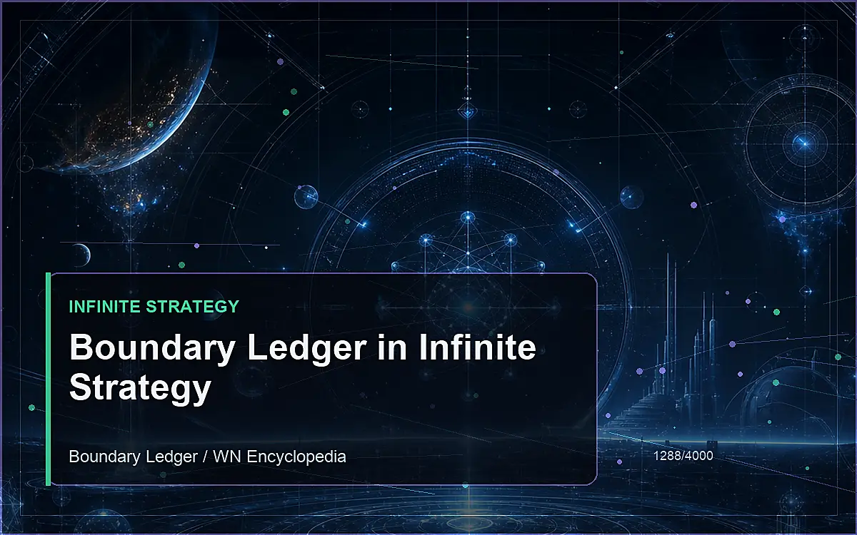 AI-generated encyclopedia reference image for Boundary Ledger in Infinite Strategy