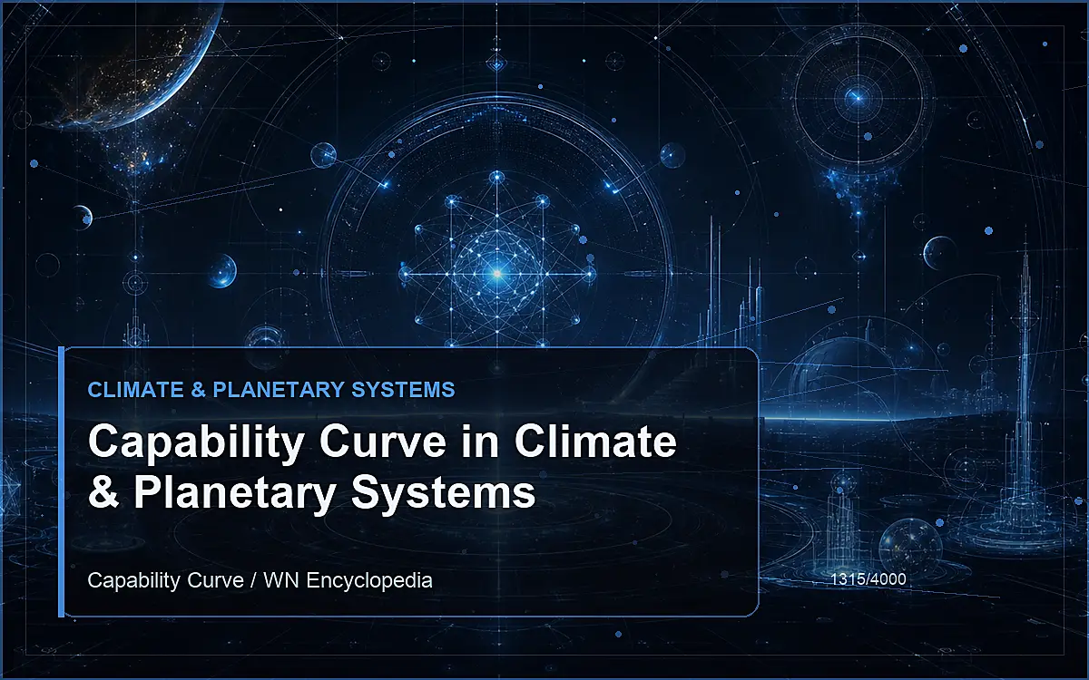 AI-generated encyclopedia reference image for Capability Curve in Climate & Planetary Systems