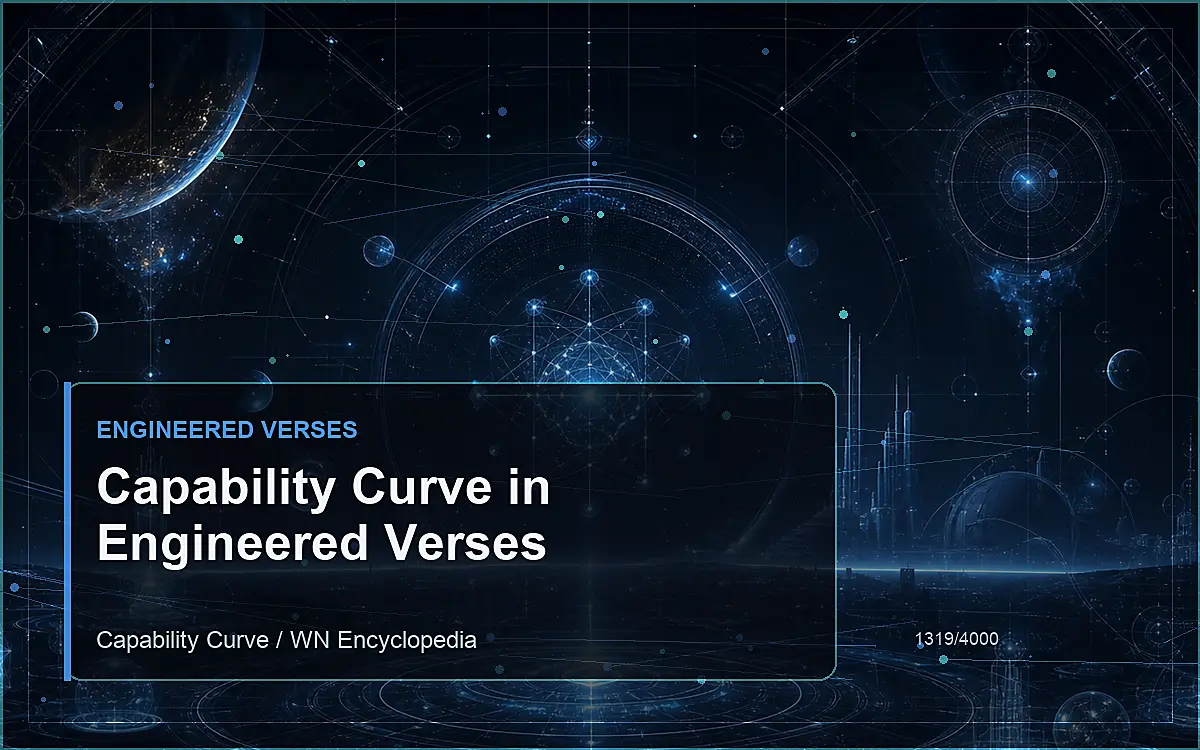 AI-generated encyclopedia reference image for Capability Curve in Engineered Verses
