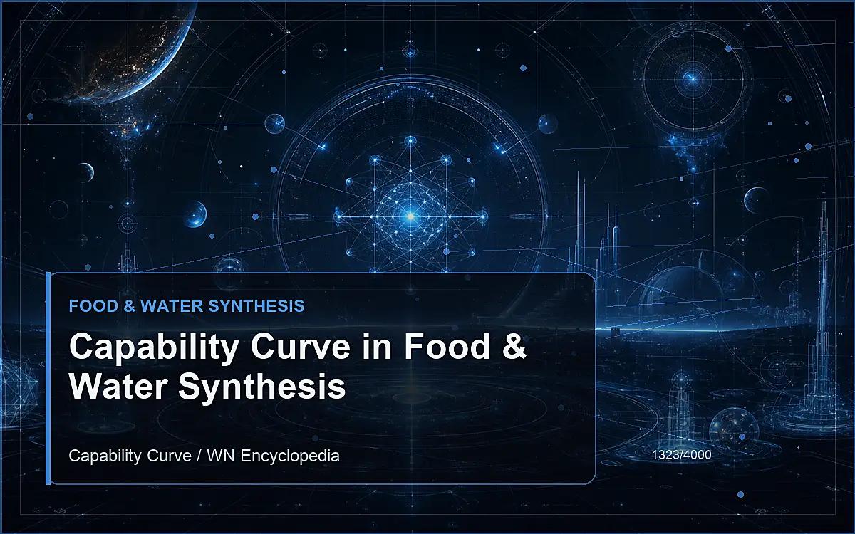 AI-generated encyclopedia reference image for Capability Curve in Food & Water Synthesis