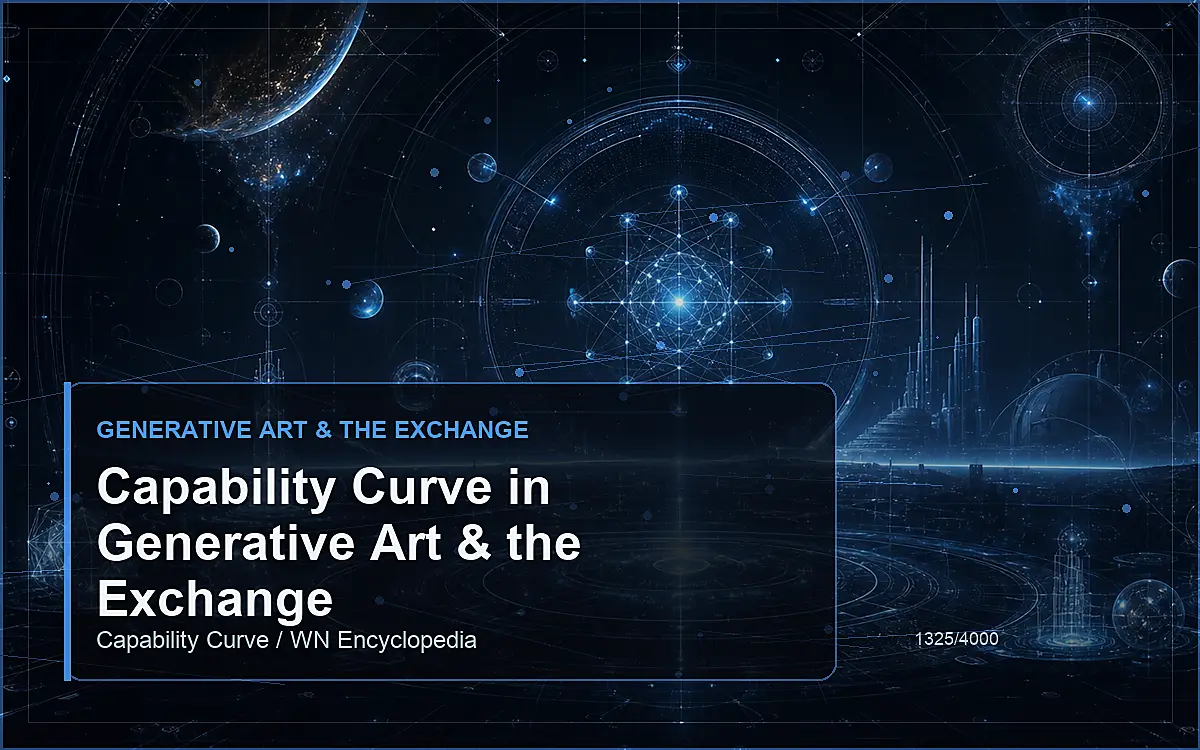 AI-generated encyclopedia reference image for Capability Curve in Generative Art & the Exchange