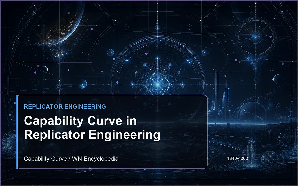 AI-generated encyclopedia reference image for Capability Curve in Replicator Engineering