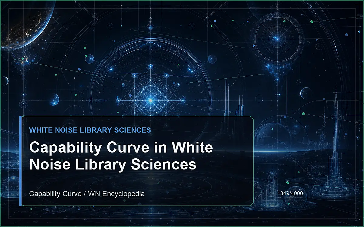 AI-generated encyclopedia reference image for Capability Curve in White Noise Library Sciences