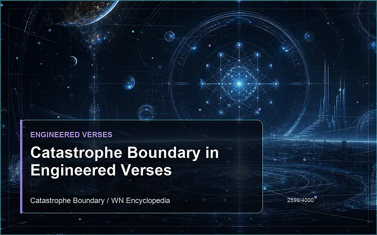 AI-generated encyclopedia reference image for Catastrophe Boundary in Engineered Verses