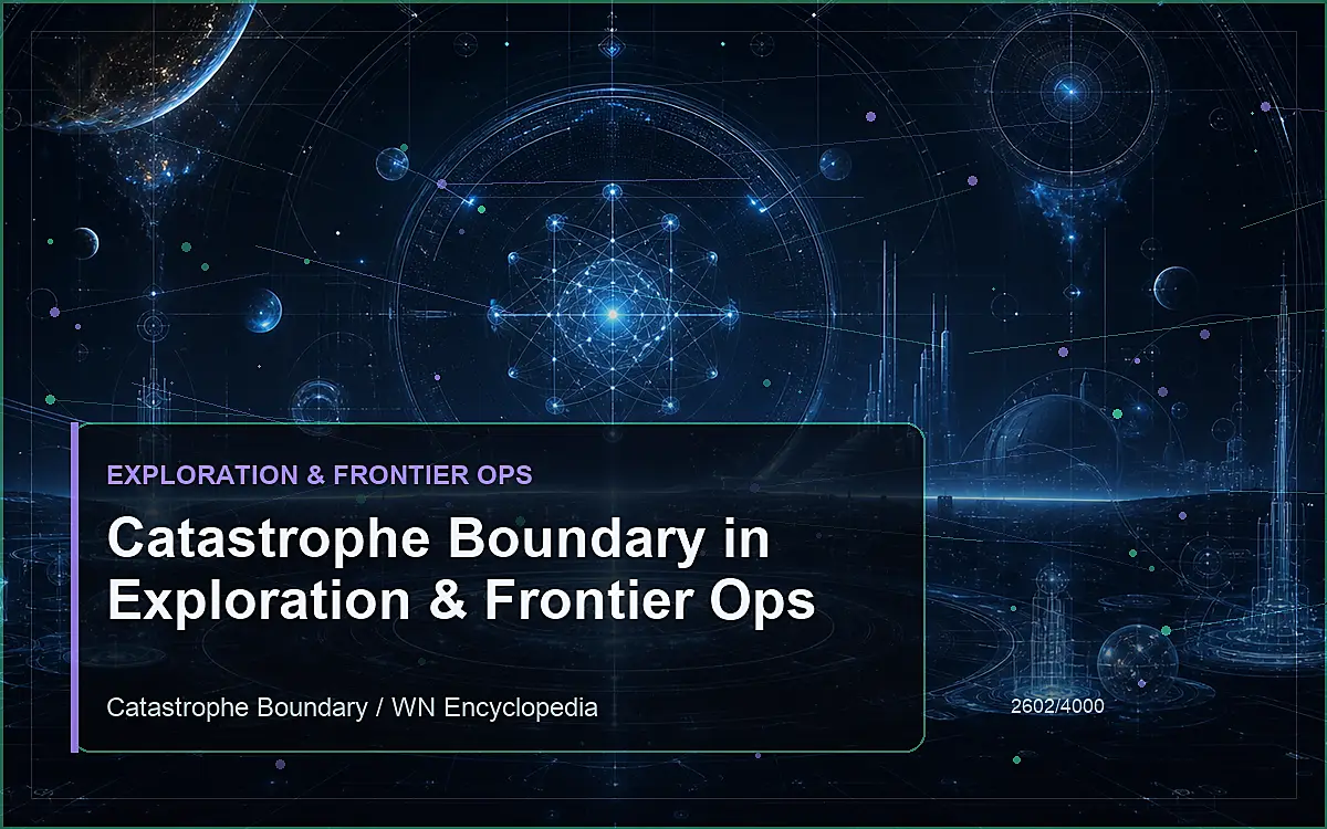 AI-generated encyclopedia reference image for Catastrophe Boundary in Exploration & Frontier Ops