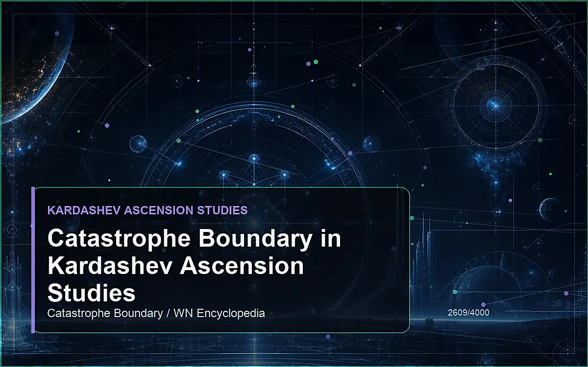 AI-generated encyclopedia reference image for Catastrophe Boundary in Kardashev Ascension Studies