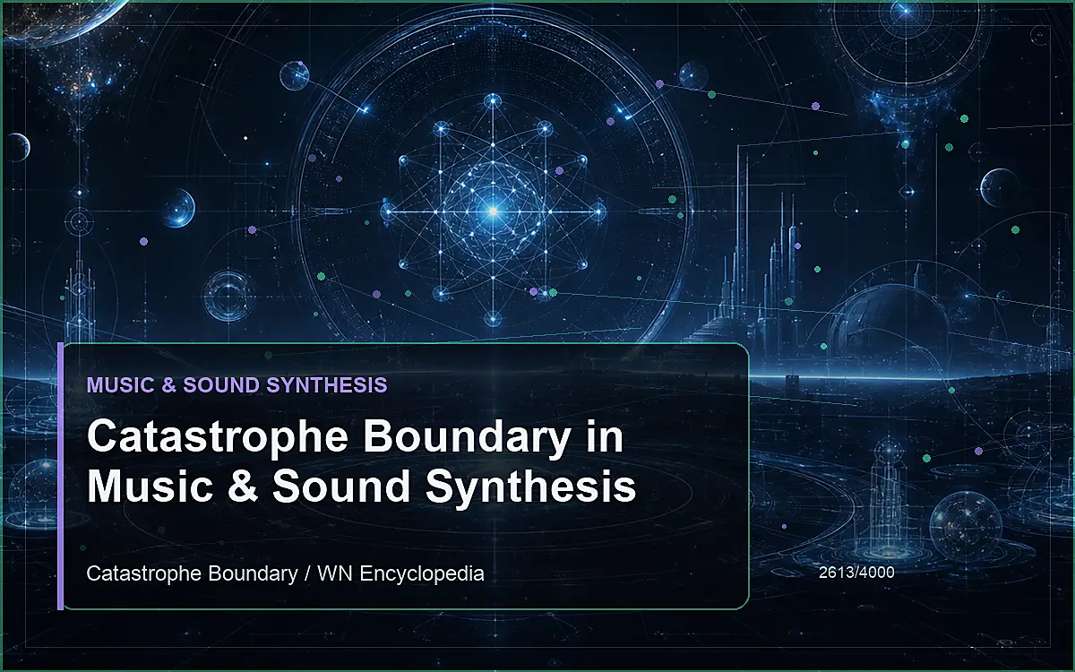 AI-generated encyclopedia reference image for Catastrophe Boundary in Music & Sound Synthesis
