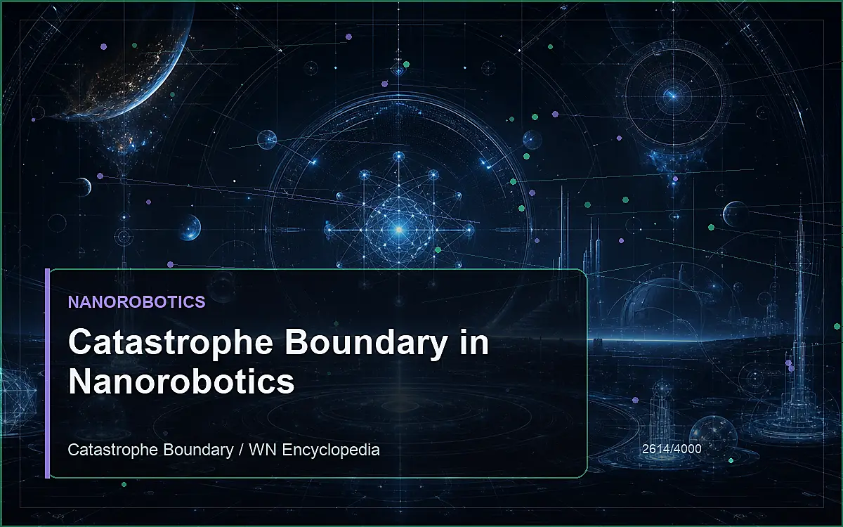 AI-generated encyclopedia reference image for Catastrophe Boundary in Nanorobotics