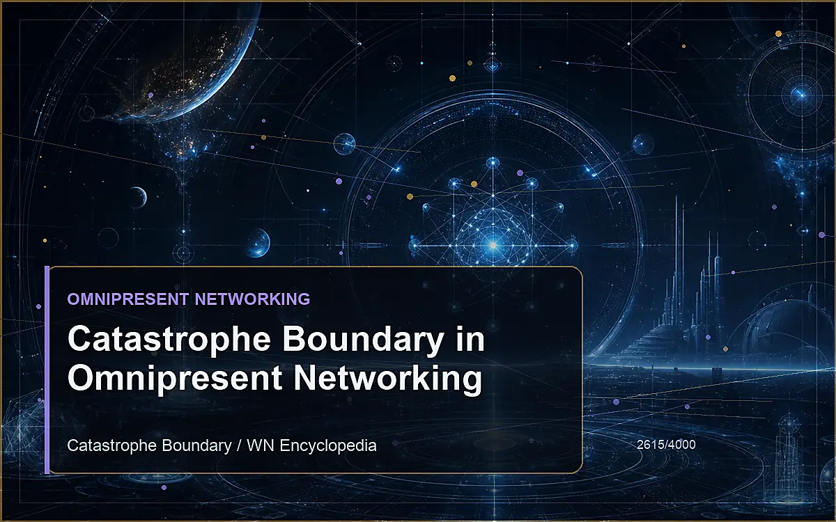 AI-generated encyclopedia reference image for Catastrophe Boundary in Omnipresent Networking