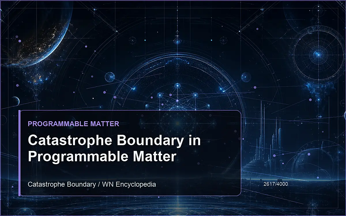 AI-generated encyclopedia reference image for Catastrophe Boundary in Programmable Matter