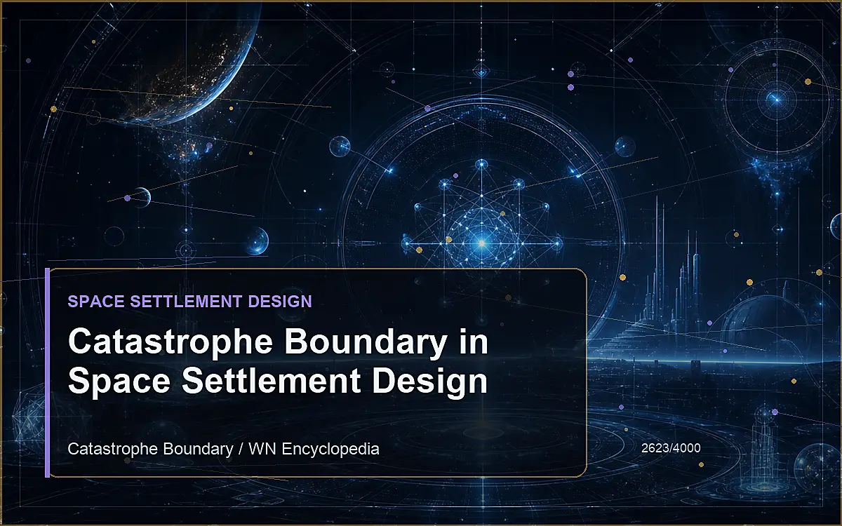 AI-generated encyclopedia reference image for Catastrophe Boundary in Space Settlement Design