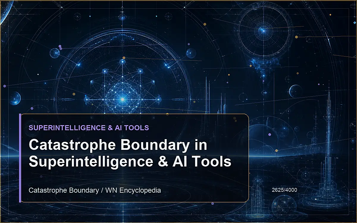 AI-generated encyclopedia reference image for Catastrophe Boundary in Superintelligence & AI Tools
