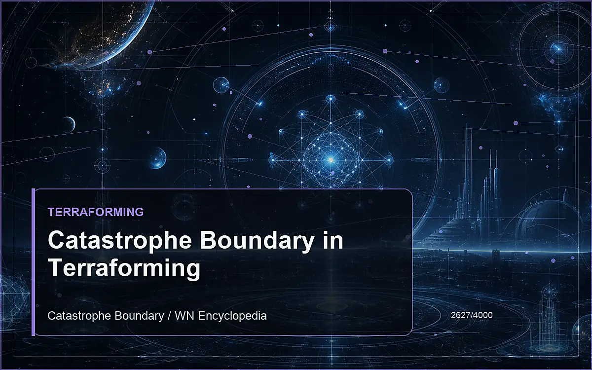 AI-generated encyclopedia reference image for Catastrophe Boundary in Terraforming