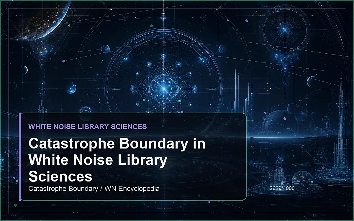 AI-generated encyclopedia reference image for Catastrophe Boundary in White Noise Library Sciences