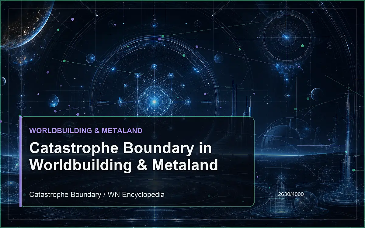 AI-generated encyclopedia reference image for Catastrophe Boundary in Worldbuilding & Metaland