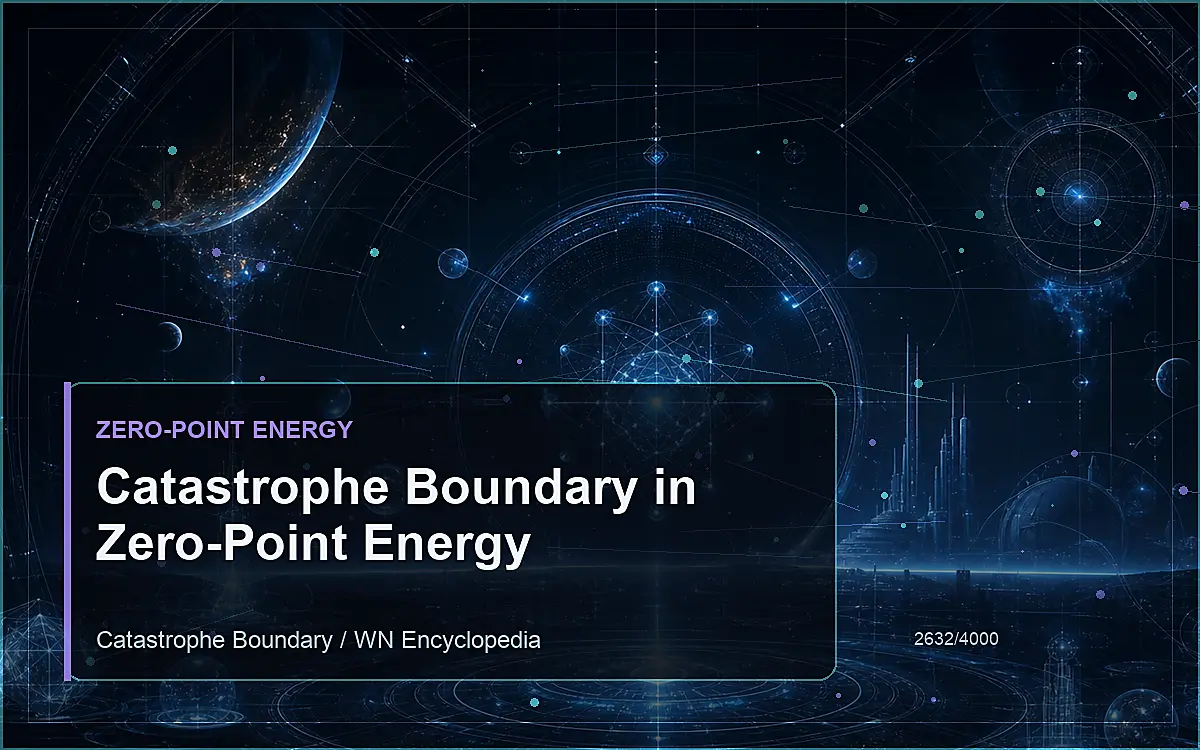 AI-generated encyclopedia reference image for Catastrophe Boundary in Zero-Point Energy