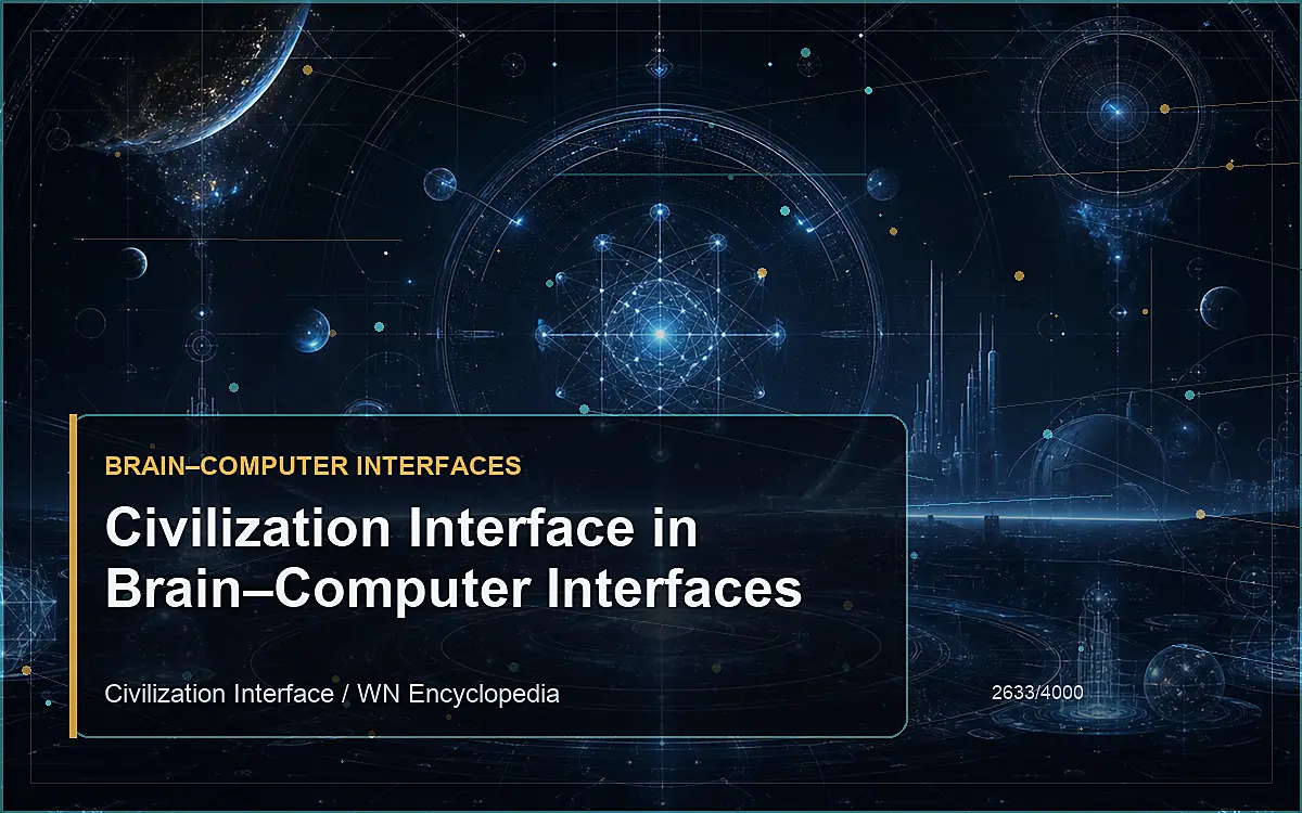 AI-generated encyclopedia reference image for Civilization Interface in Brain–Computer Interfaces