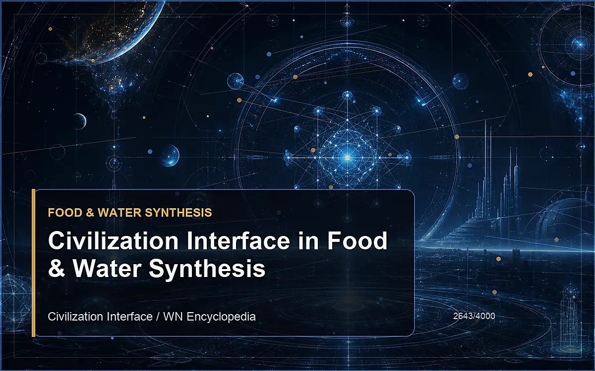 AI-generated encyclopedia reference image for Civilization Interface in Food & Water Synthesis