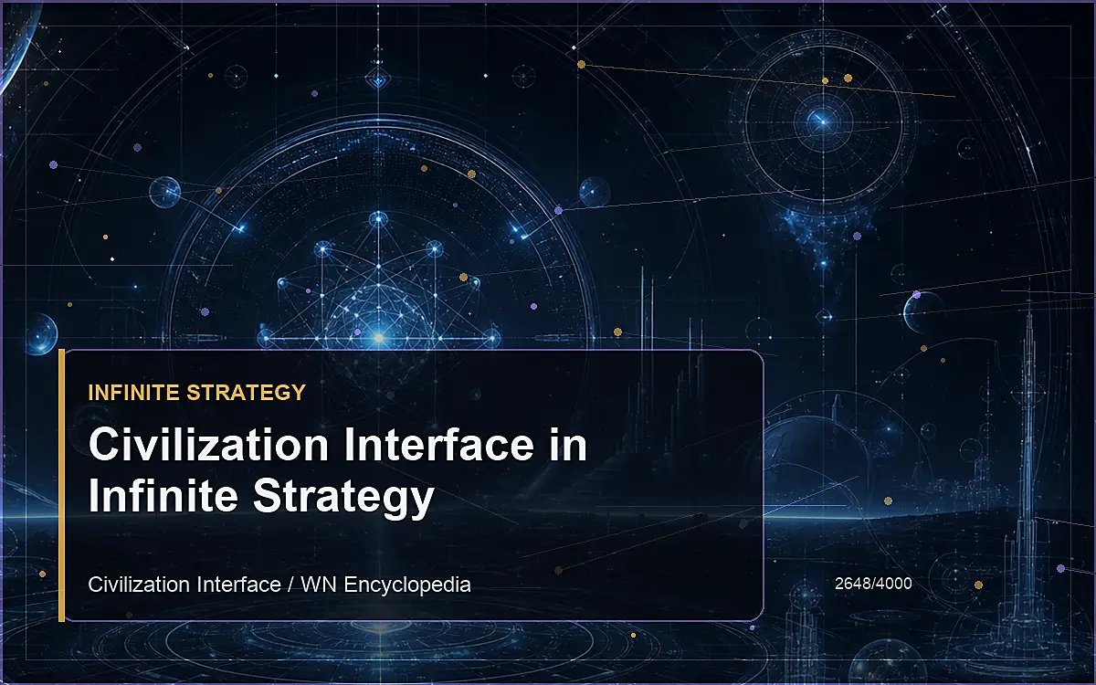 AI-generated encyclopedia reference image for Civilization Interface in Infinite Strategy