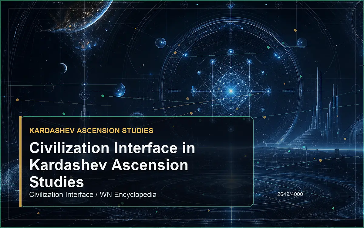 AI-generated encyclopedia reference image for Civilization Interface in Kardashev Ascension Studies