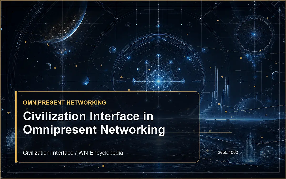 AI-generated encyclopedia reference image for Civilization Interface in Omnipresent Networking