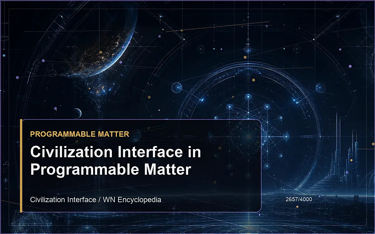 AI-generated encyclopedia reference image for Civilization Interface in Programmable Matter