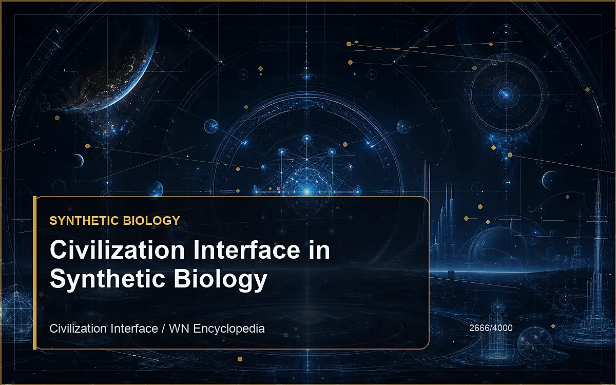 AI-generated encyclopedia reference image for Civilization Interface in Synthetic Biology