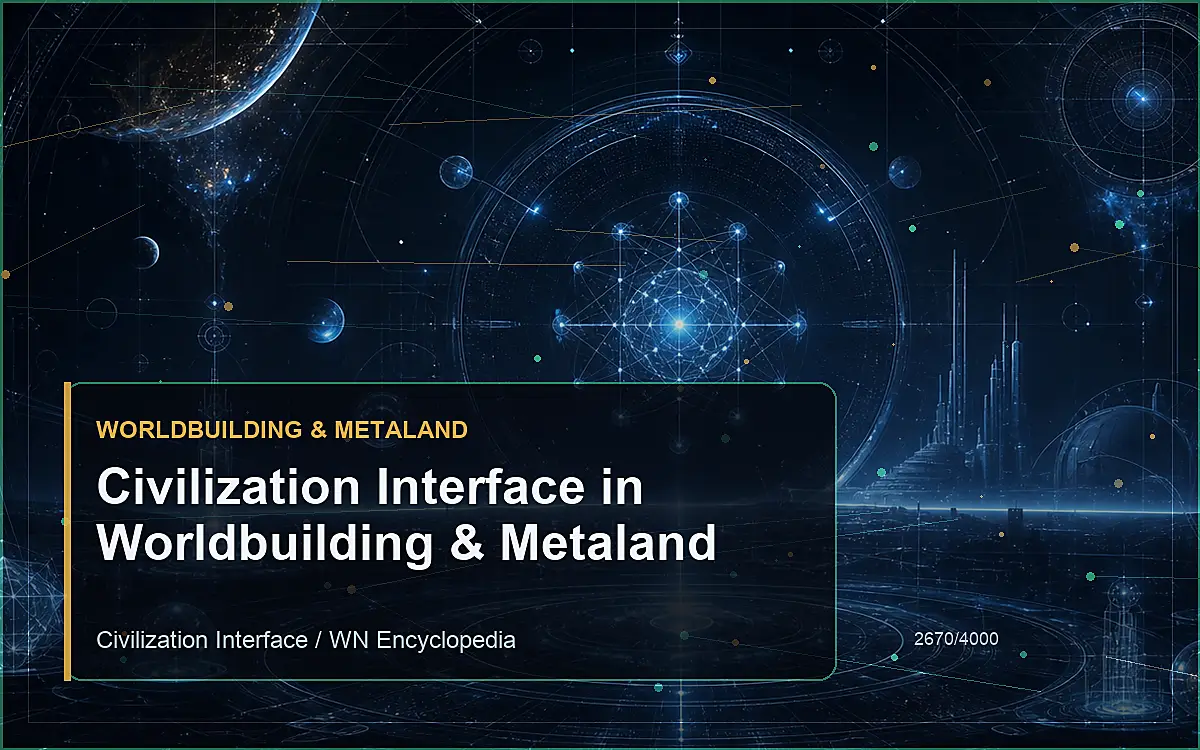 AI-generated encyclopedia reference image for Civilization Interface in Worldbuilding & Metaland