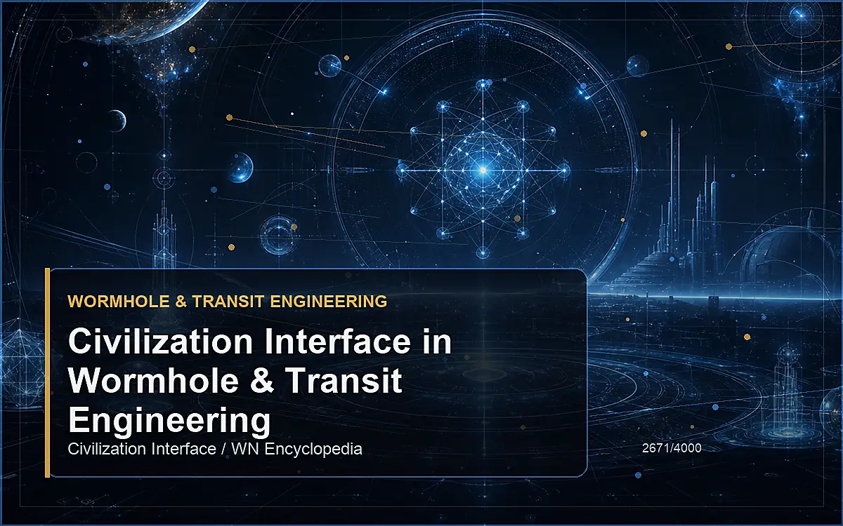 AI-generated encyclopedia reference image for Civilization Interface in Wormhole & Transit Engineering