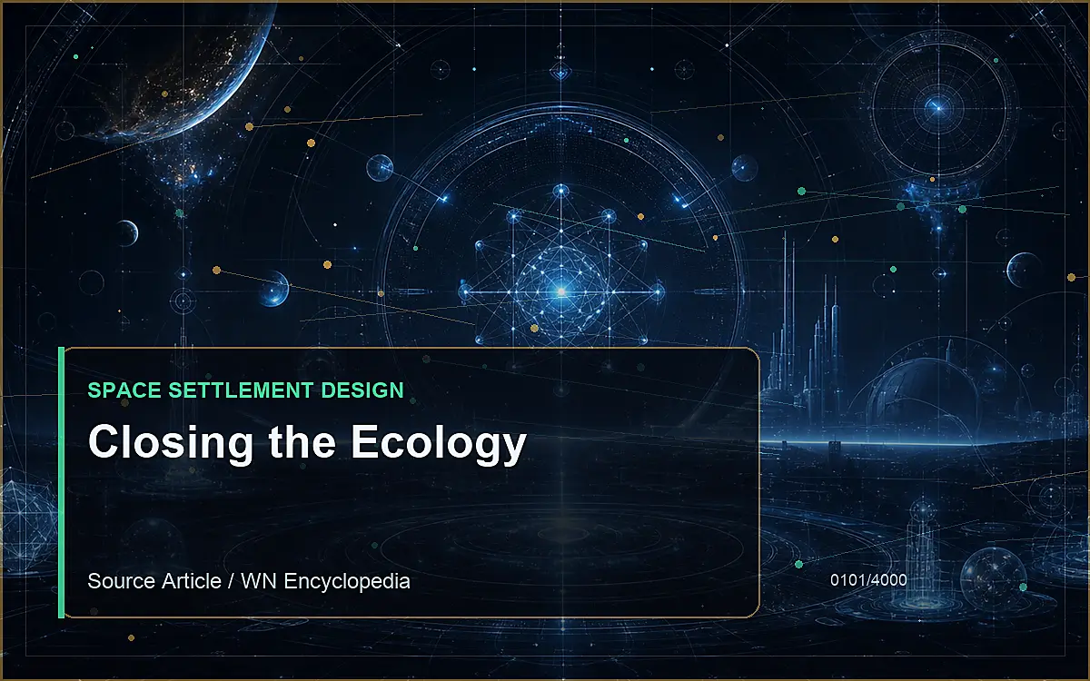 AI-generated encyclopedia reference image for Closing the Ecology