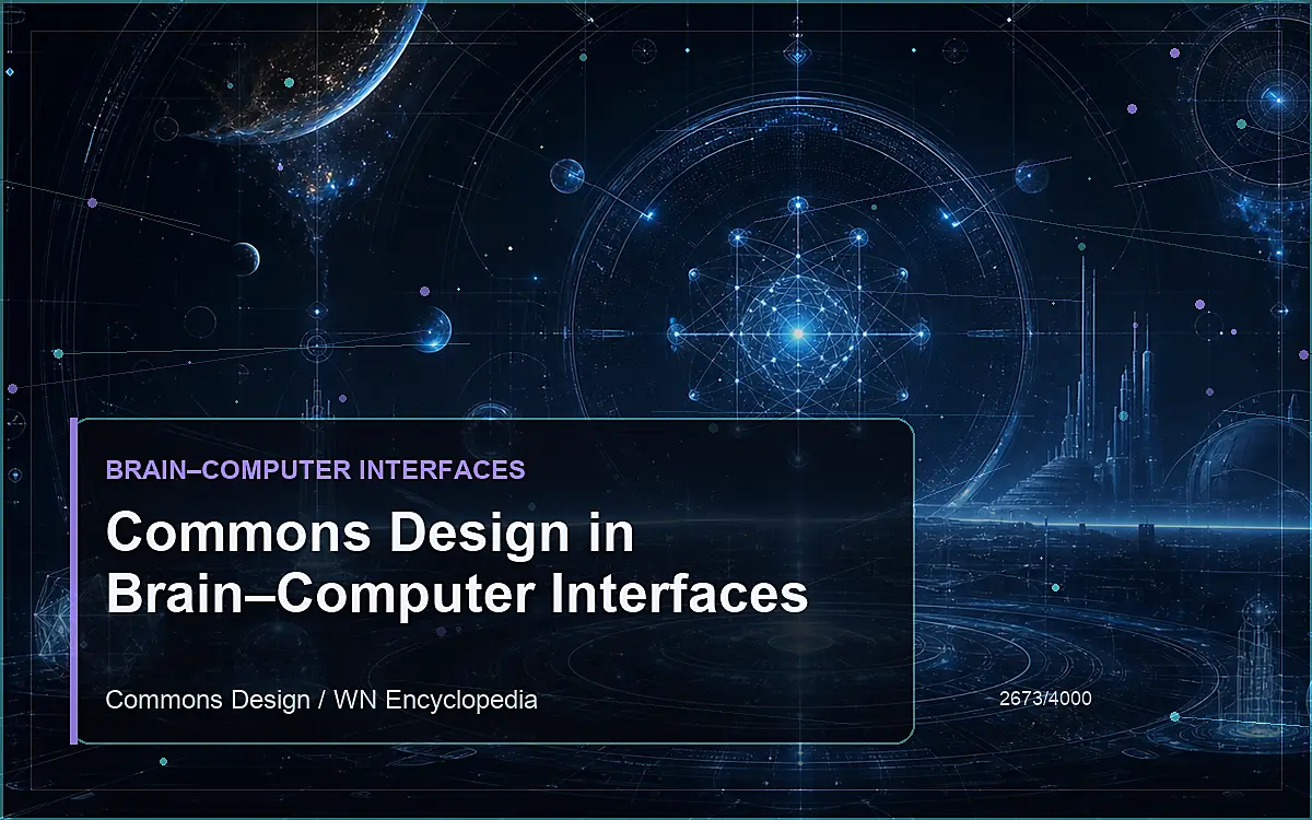 AI-generated encyclopedia reference image for Commons Design in Brain–Computer Interfaces