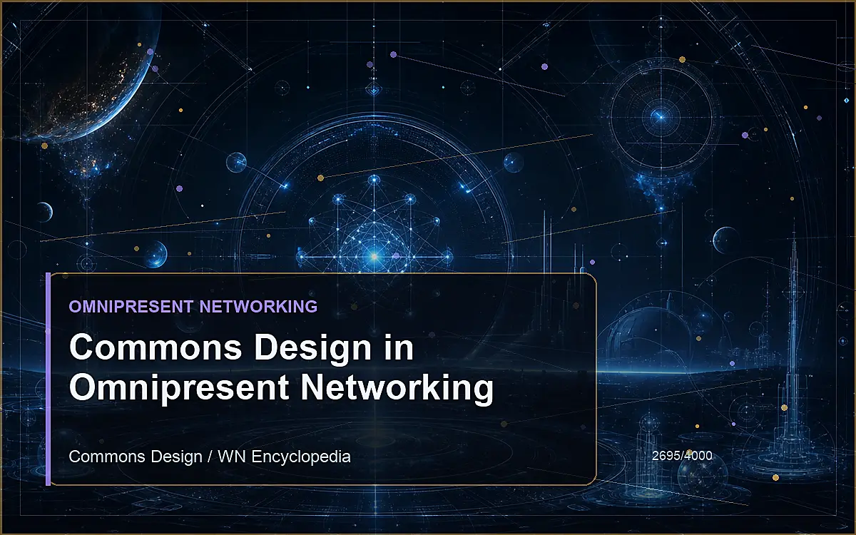 AI-generated encyclopedia reference image for Commons Design in Omnipresent Networking