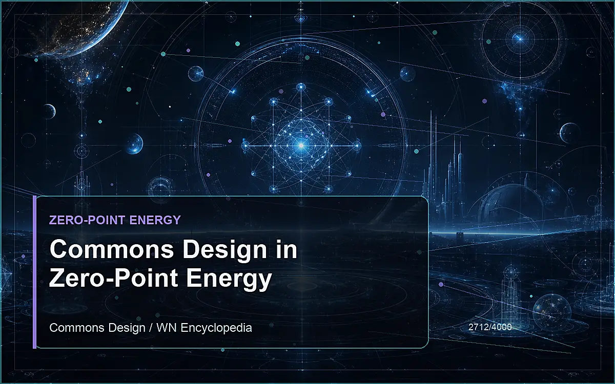 AI-generated encyclopedia reference image for Commons Design in Zero-Point Energy