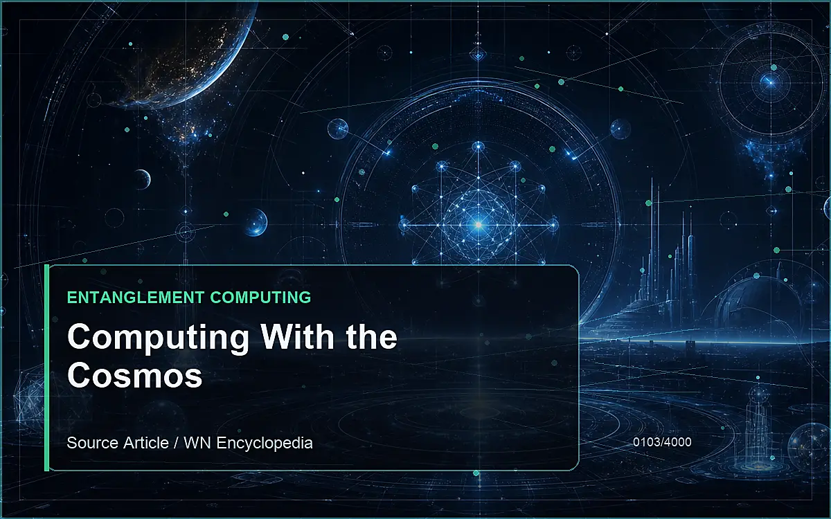 AI-generated encyclopedia reference image for Computing With the Cosmos