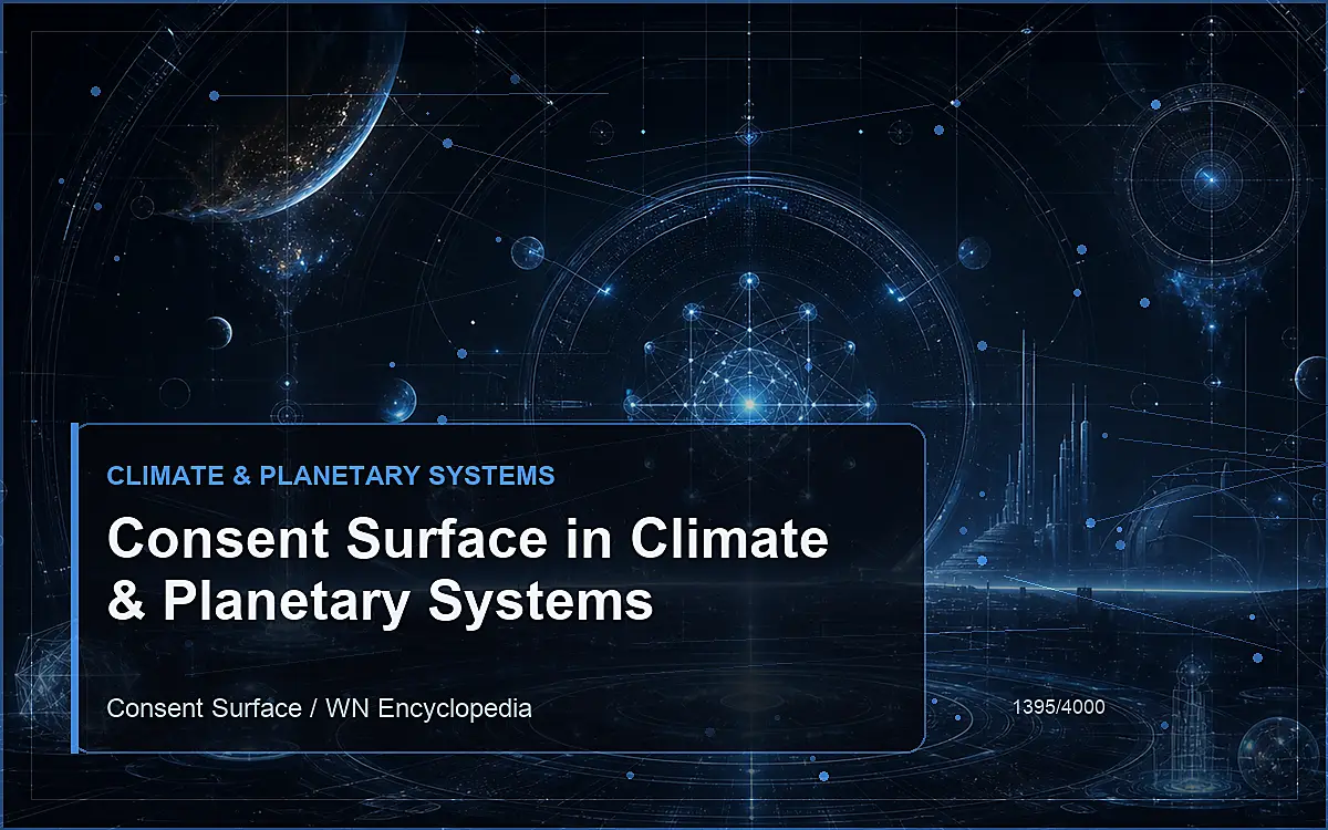 AI-generated encyclopedia reference image for Consent Surface in Climate & Planetary Systems