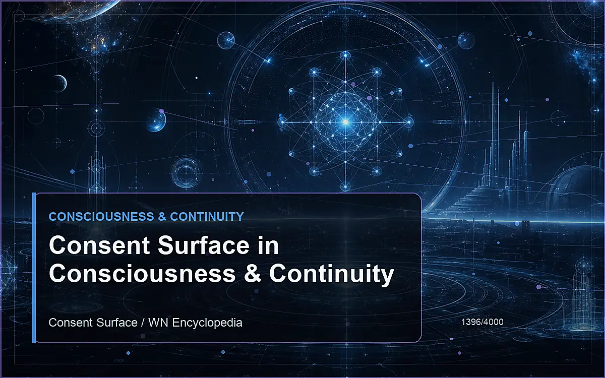 AI-generated encyclopedia reference image for Consent Surface in Consciousness & Continuity