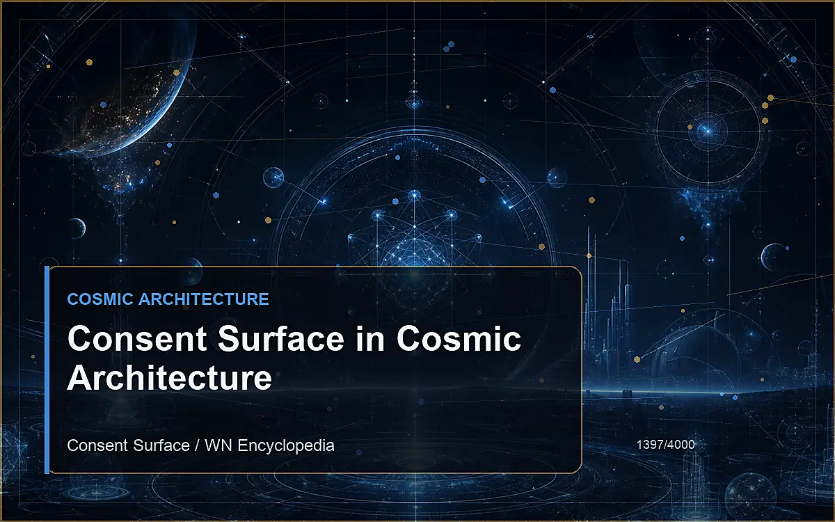 AI-generated encyclopedia reference image for Consent Surface in Cosmic Architecture