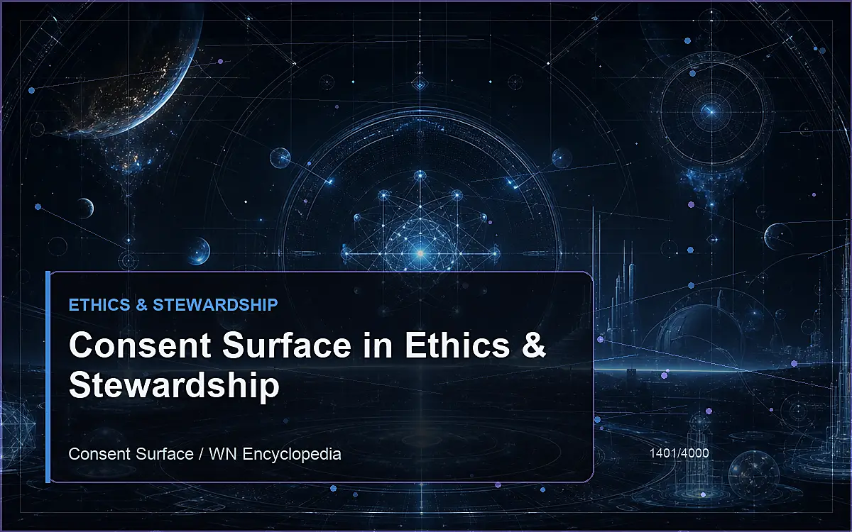 AI-generated encyclopedia reference image for Consent Surface in Ethics & Stewardship