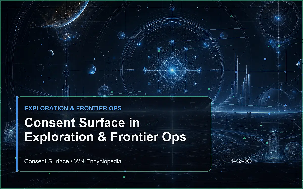 AI-generated encyclopedia reference image for Consent Surface in Exploration & Frontier Ops