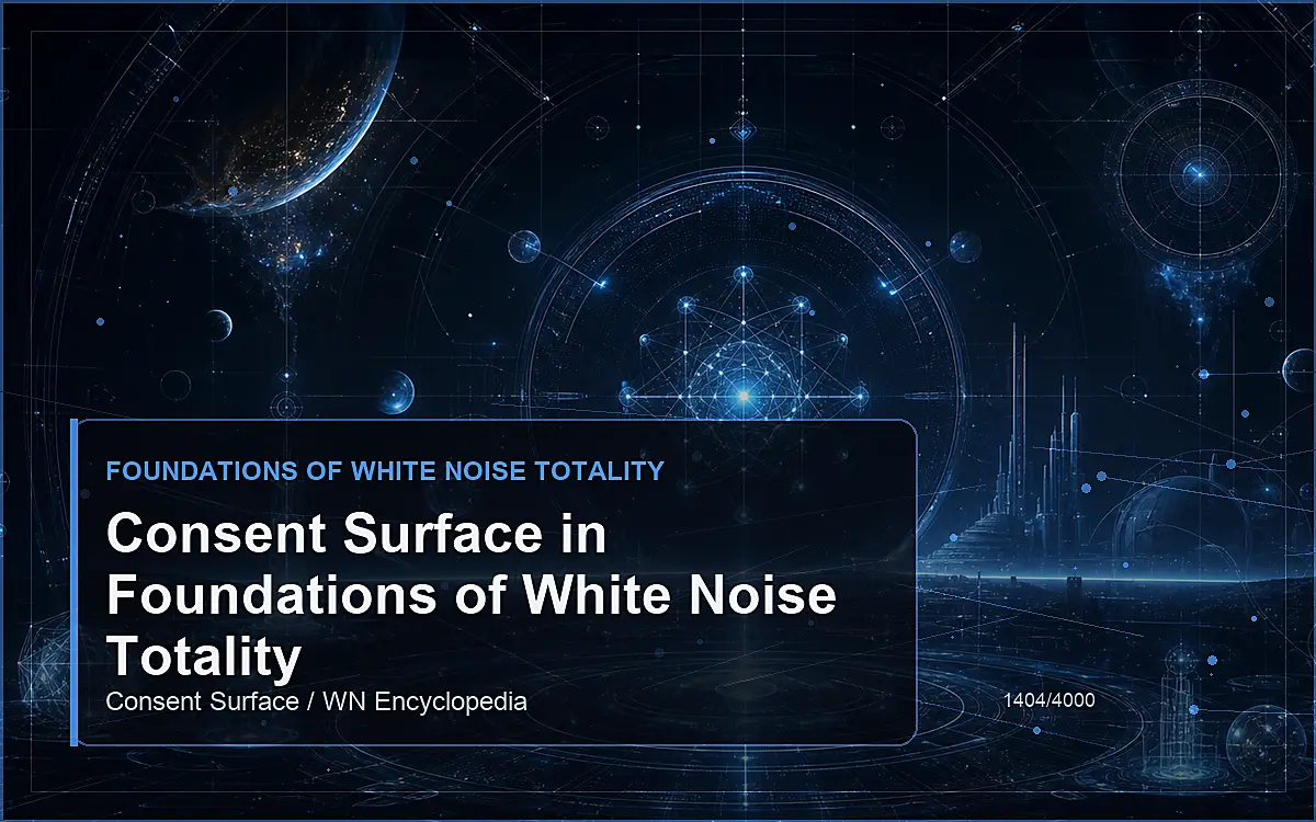 AI-generated encyclopedia reference image for Consent Surface in Foundations of White Noise Totality