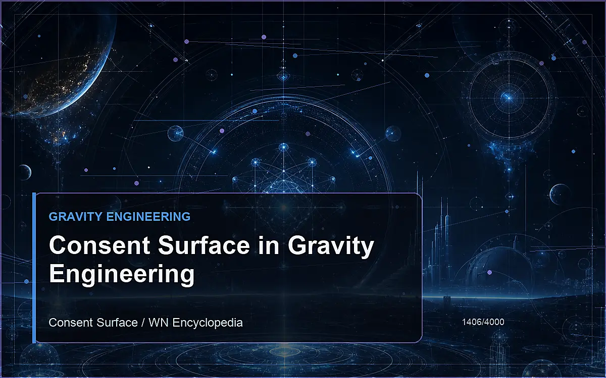 AI-generated encyclopedia reference image for Consent Surface in Gravity Engineering