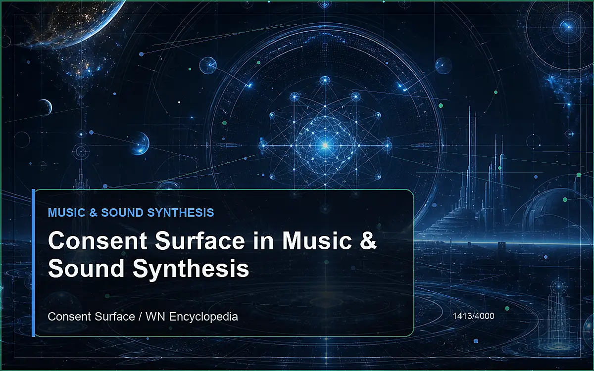 AI-generated encyclopedia reference image for Consent Surface in Music & Sound Synthesis
