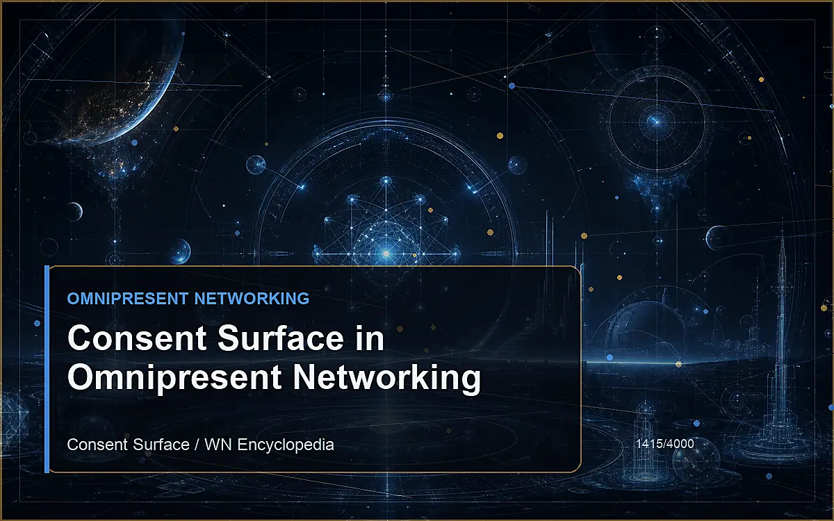 AI-generated encyclopedia reference image for Consent Surface in Omnipresent Networking