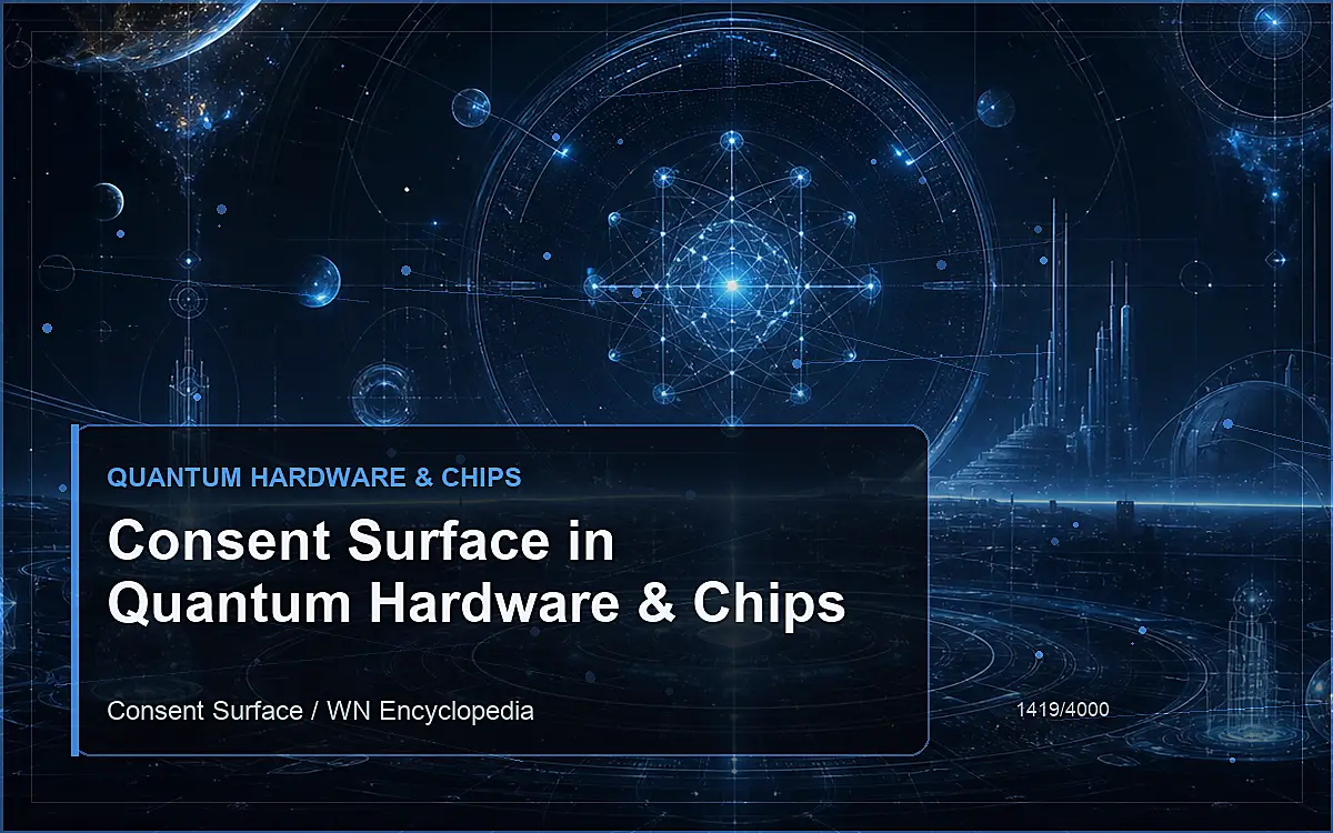 AI-generated encyclopedia reference image for Consent Surface in Quantum Hardware & Chips
