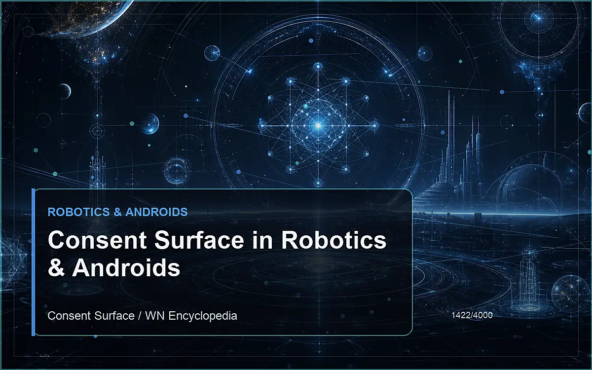 AI-generated encyclopedia reference image for Consent Surface in Robotics & Androids