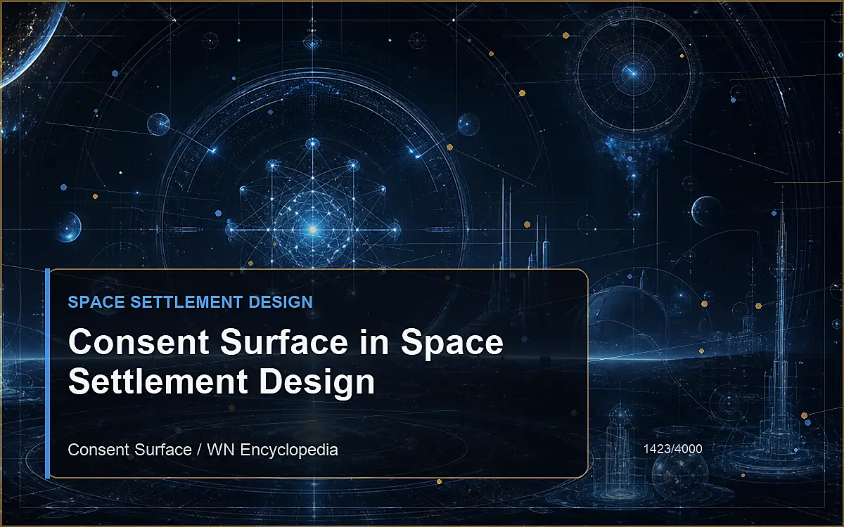 AI-generated encyclopedia reference image for Consent Surface in Space Settlement Design