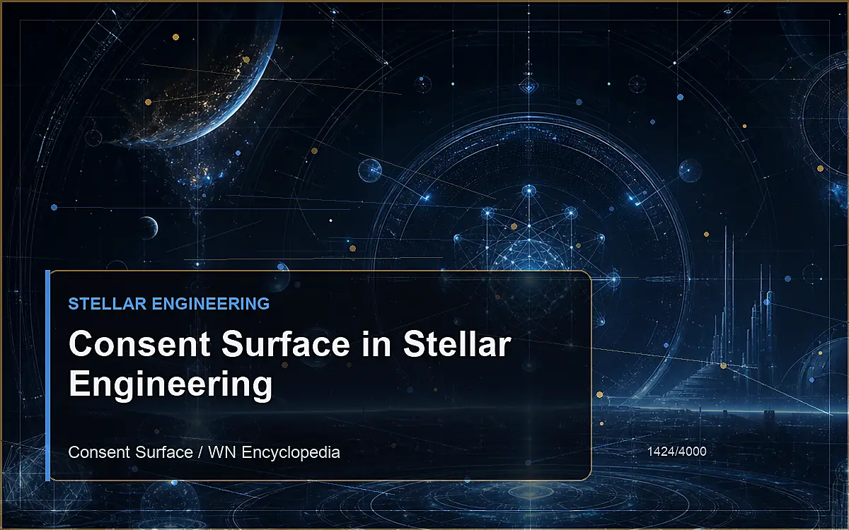 AI-generated encyclopedia reference image for Consent Surface in Stellar Engineering