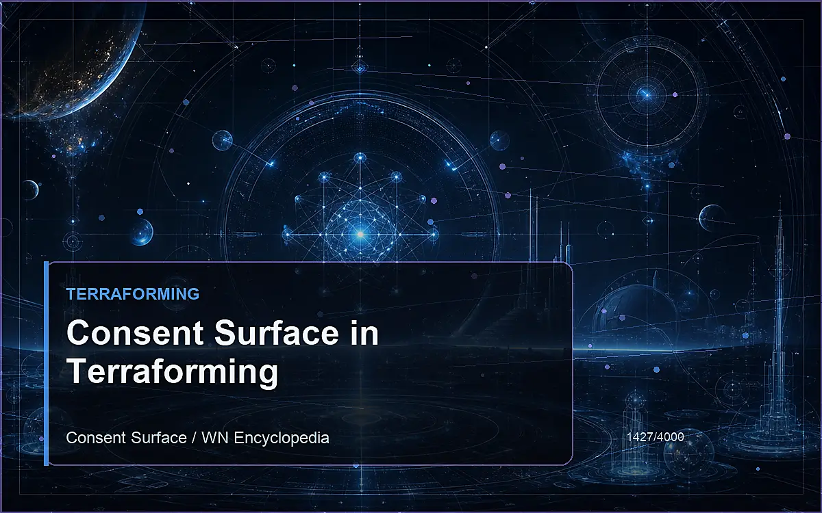AI-generated encyclopedia reference image for Consent Surface in Terraforming