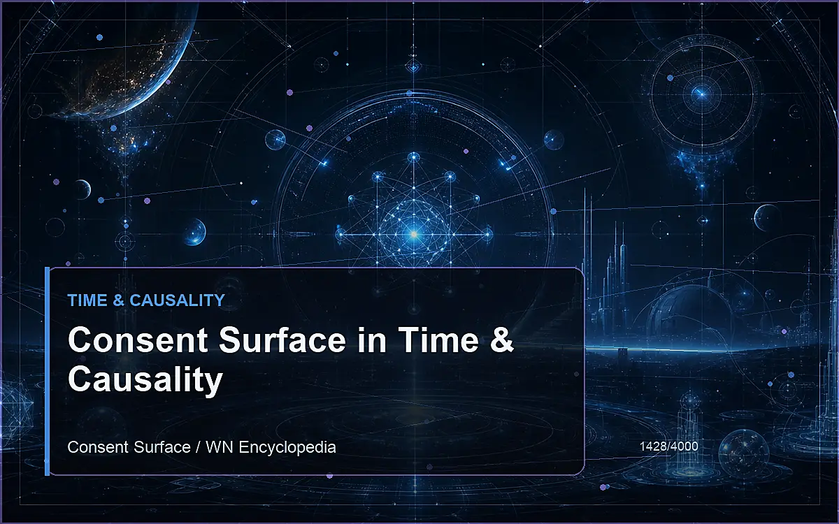 AI-generated encyclopedia reference image for Consent Surface in Time & Causality