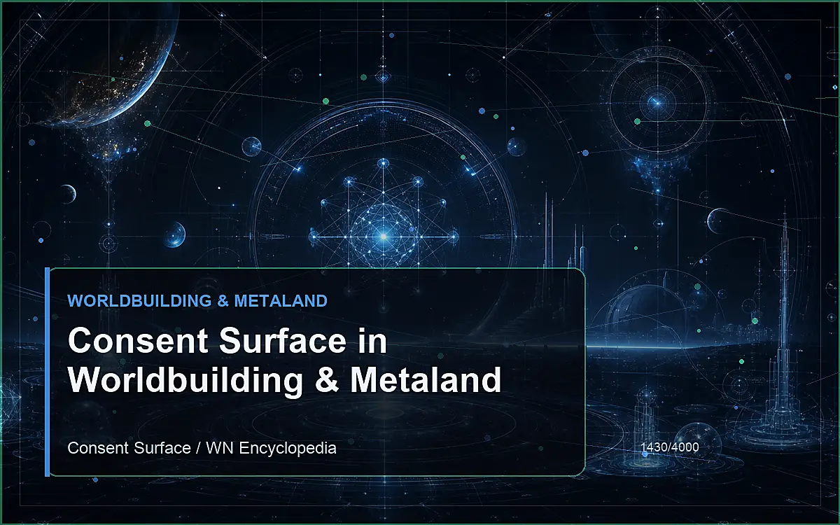 AI-generated encyclopedia reference image for Consent Surface in Worldbuilding & Metaland